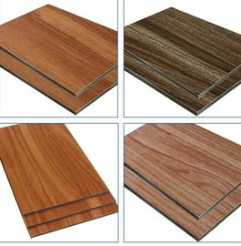 Wood Texture ACP Aluminum Composite Panel For Exterior And Interior Wall